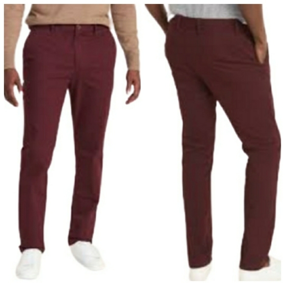 GAP Other - GapKhakis Men's Slim fit Burgundy Pants